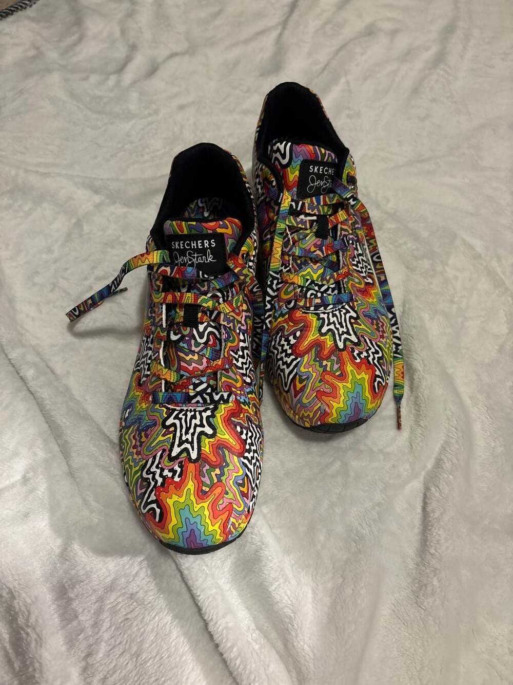 Skechers x Jen Stark Uno - Infinite Drip Sneakers, Women's Size 11
